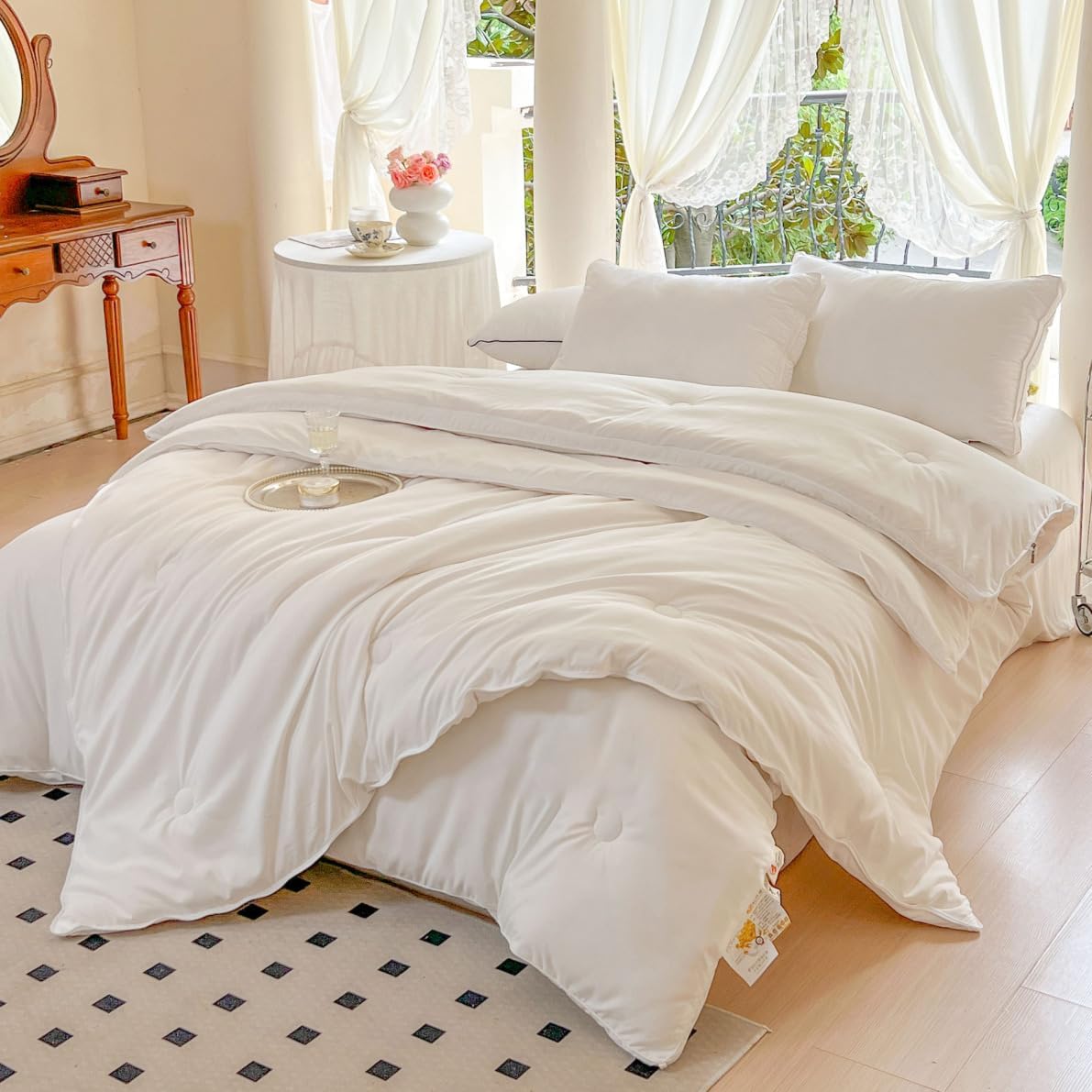 梶 進 「青い服の女」、限定画集より、藤島 武二、新品額装付